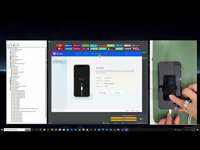 UnlockTool iOS Ramdisk Booting via RP2350   USBLite8   Step by Step Guide 2026