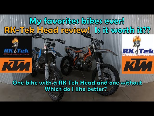 RK Tek Head Review KTM 300XC