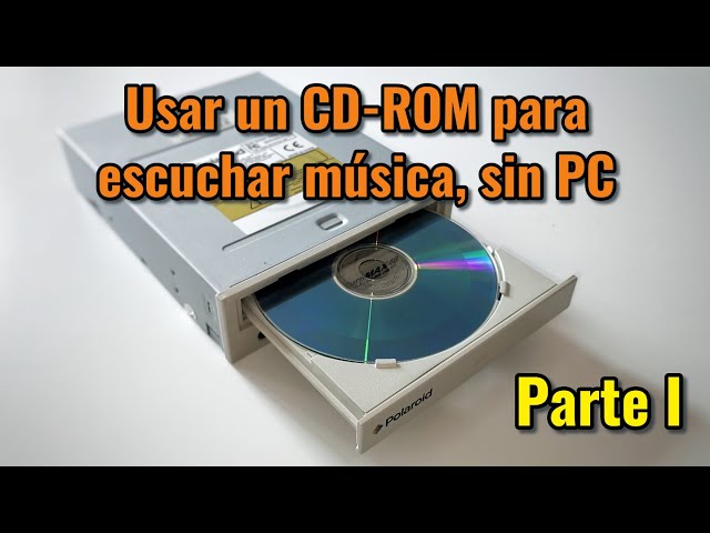 How to use an internal CD-ROM drive to listen to a music CD without a PC. Part I.
