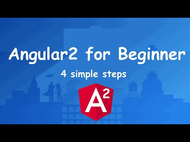 Agular2 tutorial for beginners: Create angular2 app in 4 minutes