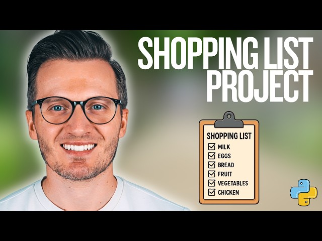 Python Day 95: Shopping List Project Overview