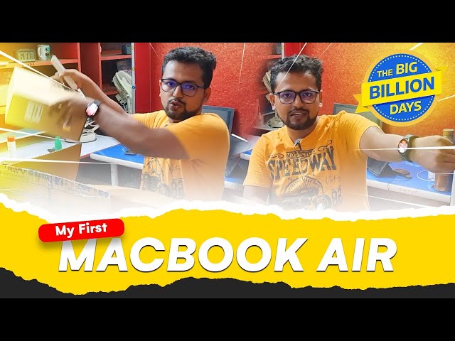 MacBook Air M1 Unboxing in Nov 2022 | In Hindi | By Aniket Visha | #decoderAV