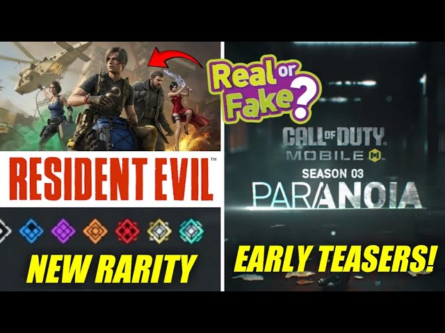CODM x Resident Evil? Season 3 Teaser, Nerf and Buff Weapons