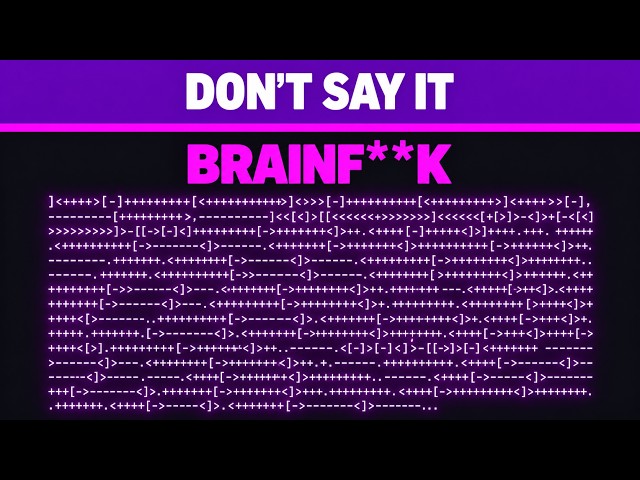 Is This the World's Hardest Programming Language!?