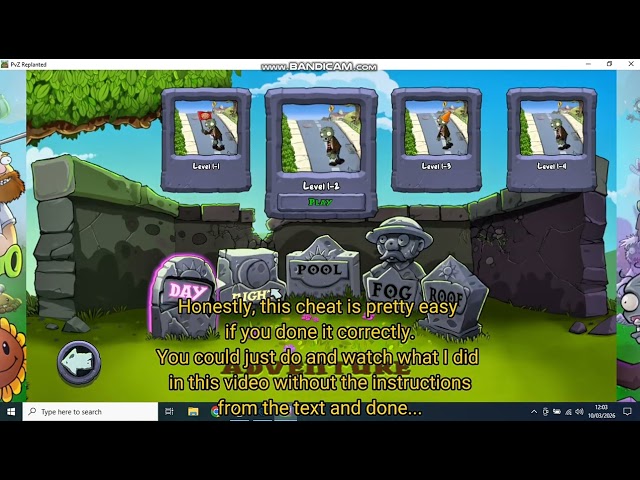 How to cheat unlimited suns and instant recharge using cheat engine on pvz replanted