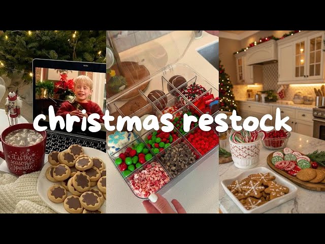 asmr christmas restocks 🎄🌟🎅 | satisfying & aesthetic tiktok compilation