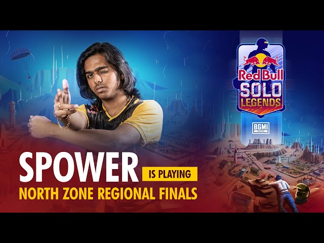 SPOWER IS LIVE  | Playing Red Bull Solo Legends | BGMI | SPOWER