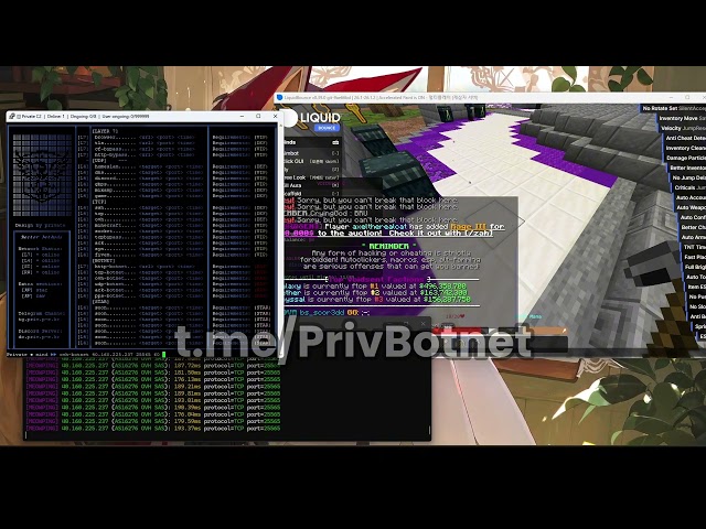 Private C2/Botnet VS Ovh Protected Mc Server / Free Test / Best Botnet/C2 In 2026 ! / Best Bypasses