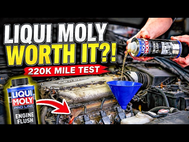 I Tested Liqui Moly Engine Flush on a 220,000 Mile Honda… Here’s the Truth
