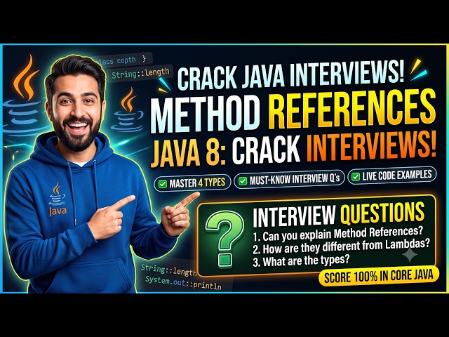 Don't Fail Your Java Interview! Learn Method References