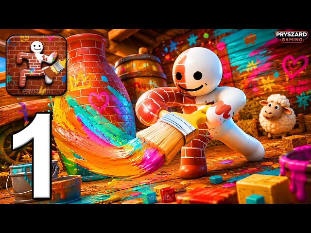 Paint & Hide: Color Guys - Gameplay Walkthrough Part 1 - Painty Hide & Seek Game (iOS, Android)