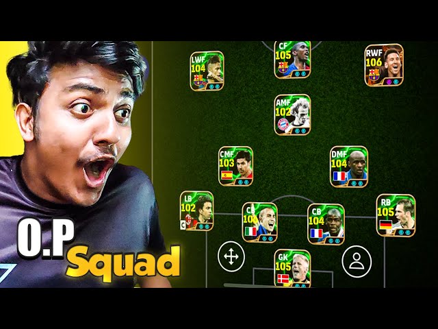 I Used Full Double Booster Squad🔥Efootball Mobile