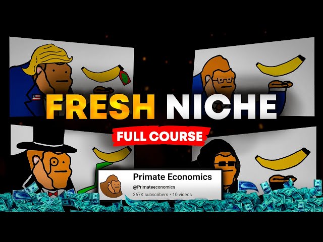 How to Make Videos Like ⁨@Primateeconomics  Using AI Tools | Faceless YouTube Automation