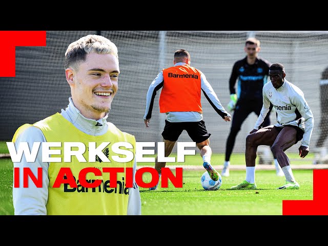 Florian Wirtz back in team training | Werkself in action!