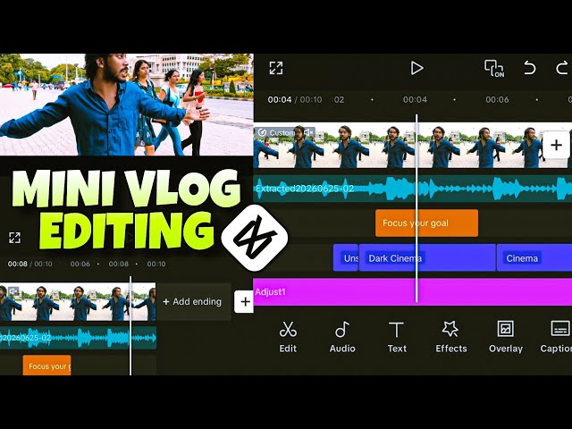Mini Vlog Editing Tutorial | Focus Your Goal 