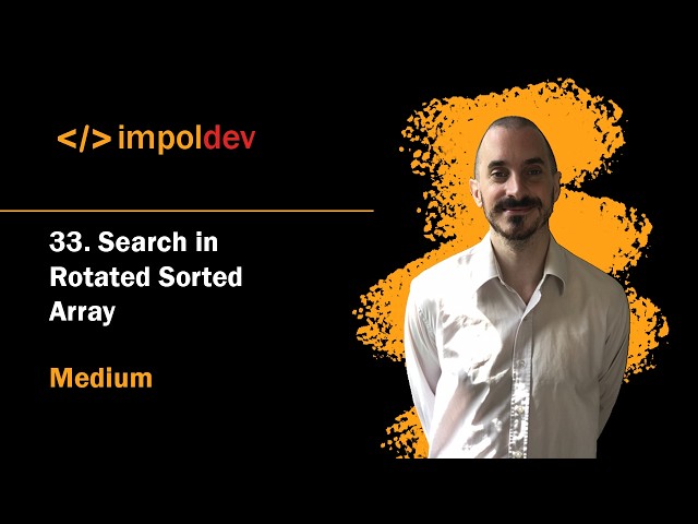 Search in Rotated Sorted Array | LeetCode 33 - Python