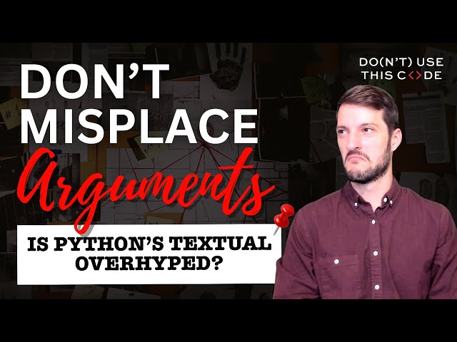 The Call Is Coming from Inside the Command Line | Is Python's Textual Overhyped? Part 2