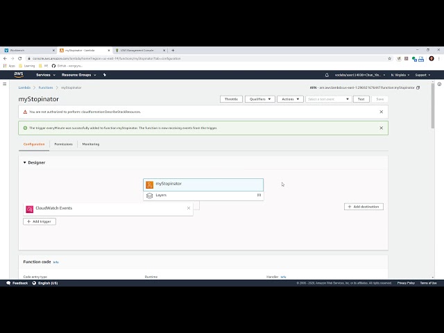 Activity AWS Lambda (Old)