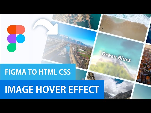 Image Gallery Blur Hover Effect | Figma Prototype to HTML CSS