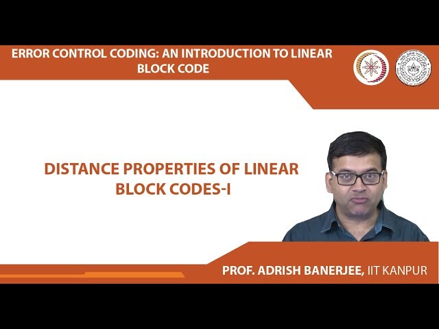 Distance Properties of Linear Block Codes-I