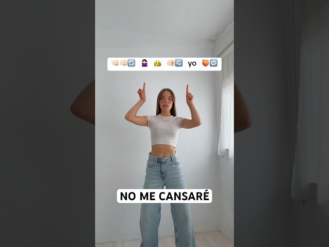 NO ME CANSARÉ #tutorial #nomecansare #karolg #trend #dance #tiktok #baile