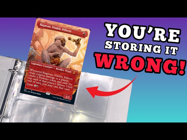 The CORRECT Way to Store Your Magic Cards in a Binder