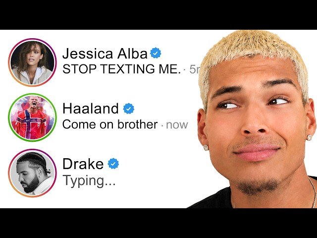 DMING CELEBRITIES, AGAIN...