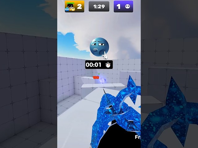1 SECOND… Only a hacker beats my record 😈 #roblox #rivals #highlights