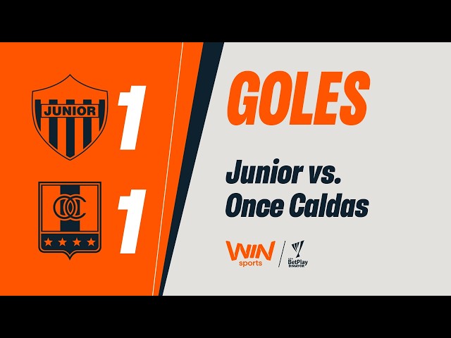 Junior vs. Once Caldas (goals) | Liga BetPlay Dimayor 2026-2 | Matchday 6