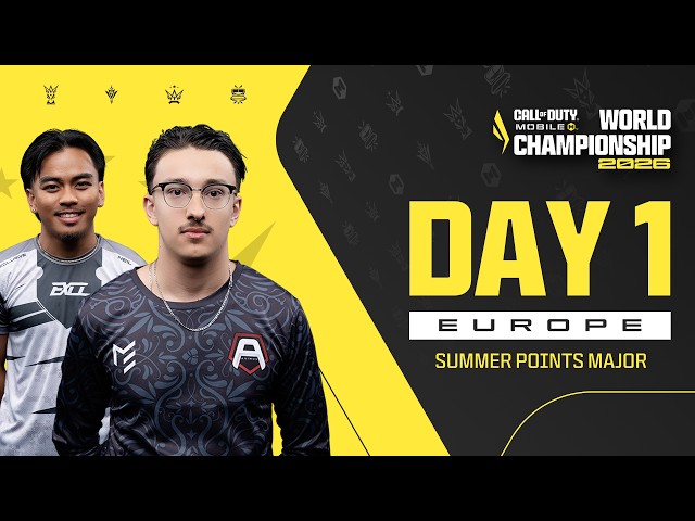 Call of Duty: Mobile World Championship 2026 - EU Summer Split Points Major - Day 1