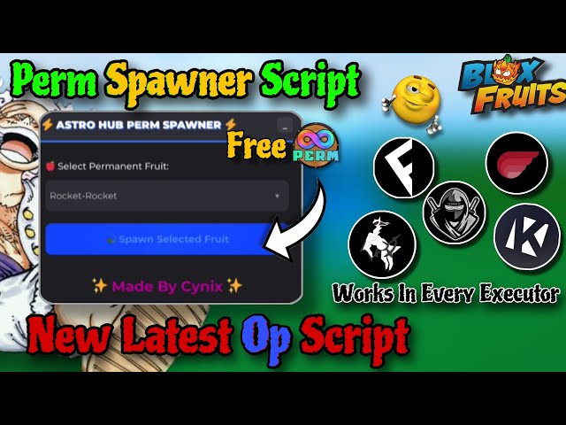 Blox Fruits *NEW* Perm Fruit Spawner Script ♾️ || Keyless || Latest Script || Bypass Anticheat 😲