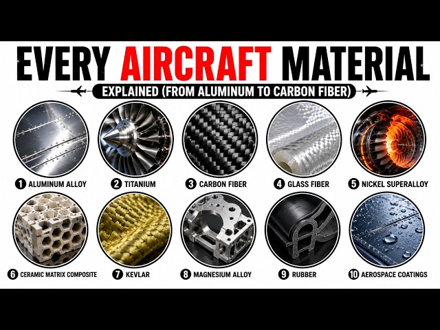 Every Aircraft Material Explained