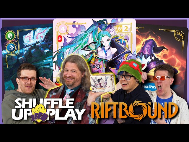 Riftbound Spiritforged w/ Cimo vs Crim vs CovertGoBlue | League of Legends | Shuffle Up And Play