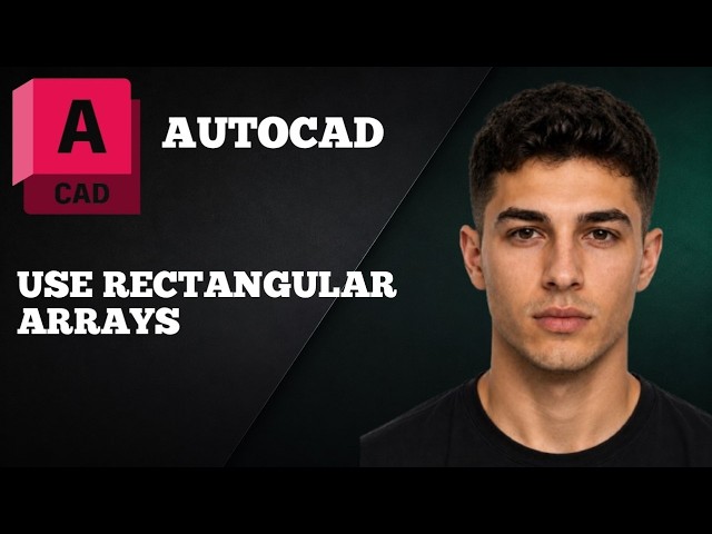 How to Use Rectangular Arrays in AutoCAD (2026 Array Command Tutorial)