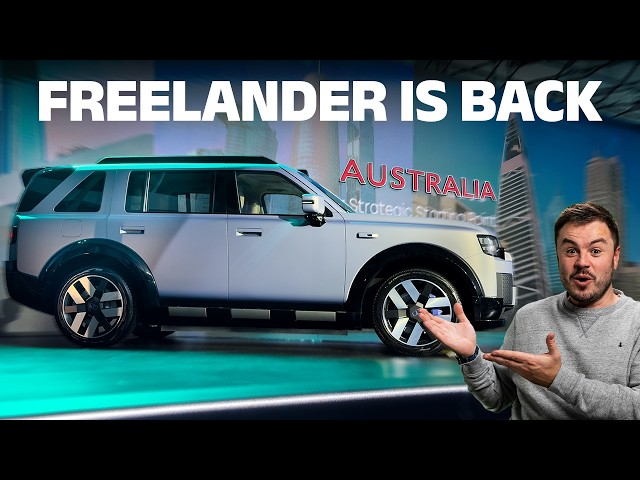 Chery and JLR revive the Freelander name: First look at the Freelander 8