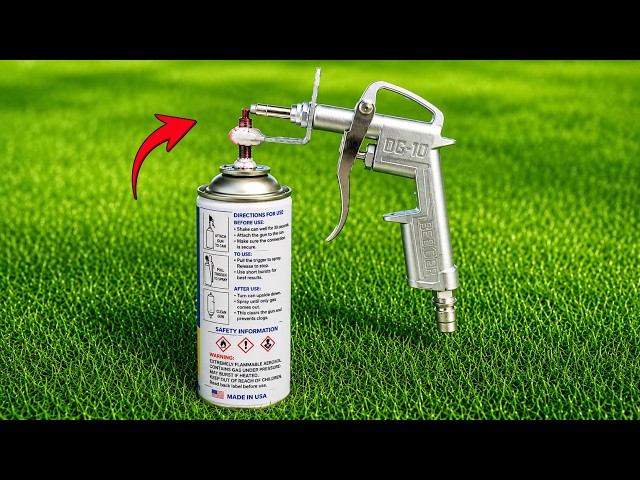Don’t Throw Away Old Spray Paint Bottles! This Brilliant Idea Turns Them Into an Amazing Paint Spray