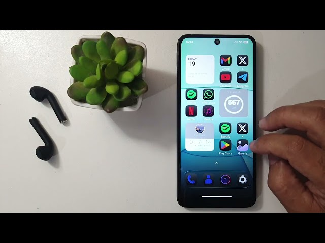 How to change the screen recorder orientation on Xiaomi Redmi 13