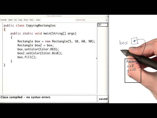 Copying Rectangles - Intro to Java Programming