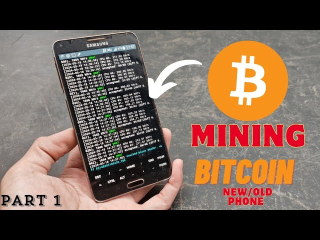 2024  BITCOIN SOLO/POOL MINING ON ANDROID (FULL GUIDE)@kitamoko1042