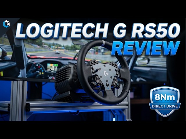 This Steering wheel gives you a Real life experience - LOGITECH G RS50 Review