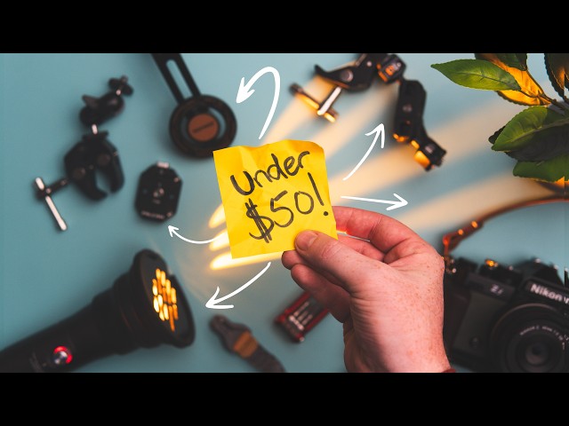 Cool Camera Gear Under $50 - June 2025