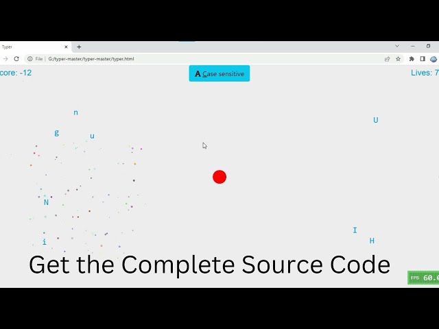 Typing Game With Source Code (HTML, CSS and JavaScript)| CodingWithRohani