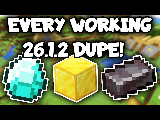 EVERY Working Minecraft Multiplayer Duplication Glitch for Java 26.1.2