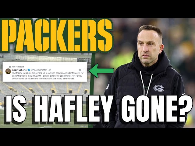 🚨 Hafley's Second Interview TOMORROW - Packers Losing Their DC?!