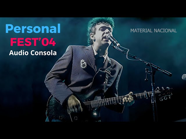 Gustavo Cerati - Personal Fest 2004 (CONSOLA Completo)