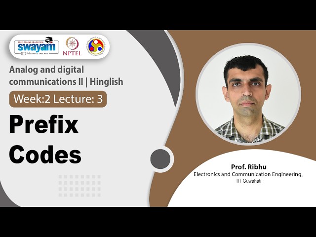 Lec 8: Prefix Codes