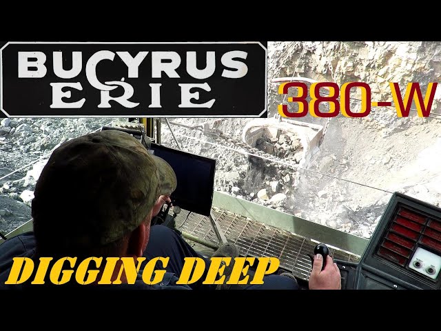 Dragline In Cab Digging Deep