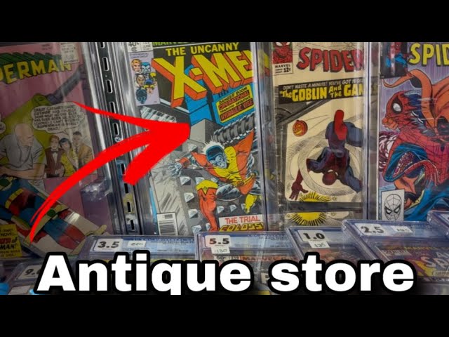 Big Key Comics at Antique Shop | Hunting Comics part 2 