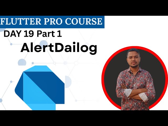 Flutter AlertDialog Complete Guide in Bangla