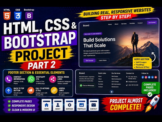 Project 2 - HTML, CSS and Bootstrap Part 2